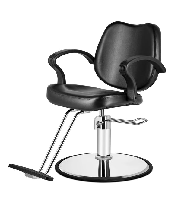 Beauty Mega  Black Hydraulic Barber Styling Chair Hair Beauty Salon Equipment